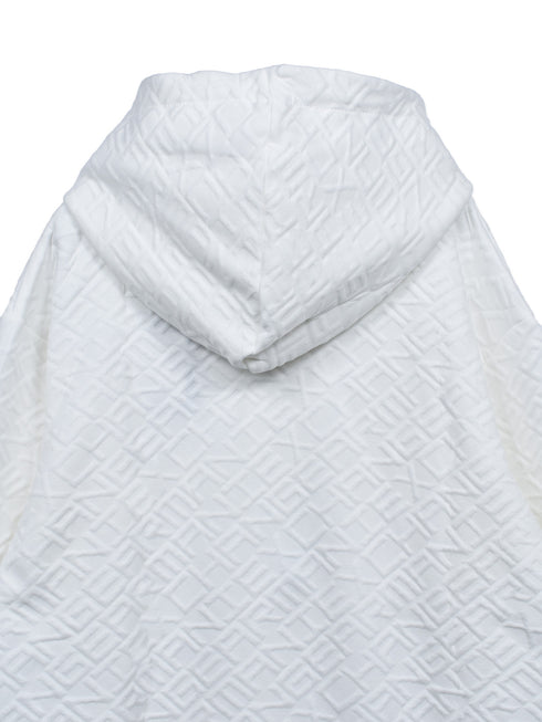 【ARMANI EXCHANGE】AX オールオーバージャカードロゴ プルパーカー